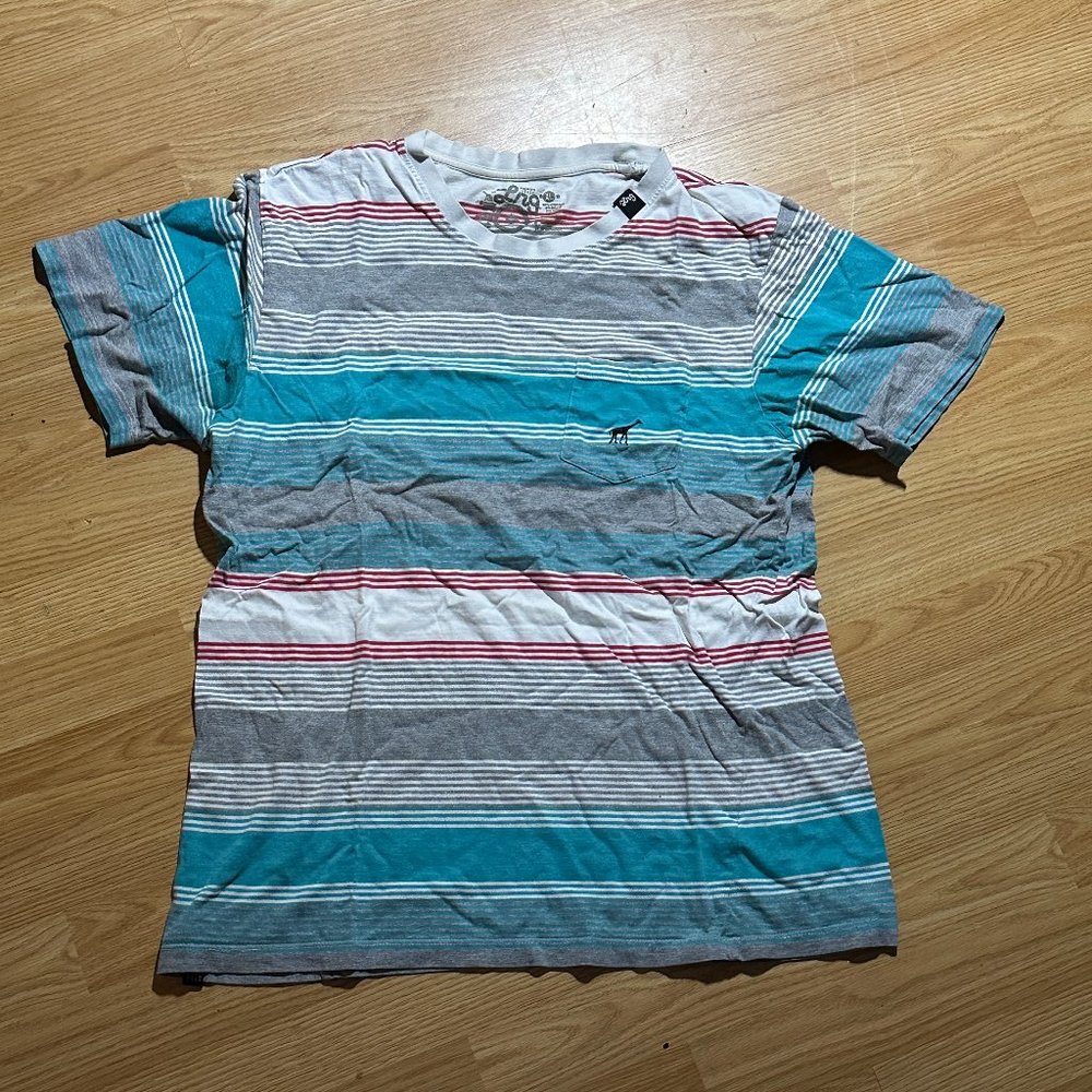 Lifted Research Group (LRG) Stripped Tee Shirt Multi Color (2011)